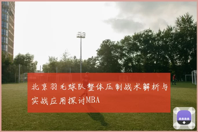 北京羽毛球队整体压制战术解析与实战应用探讨MBA